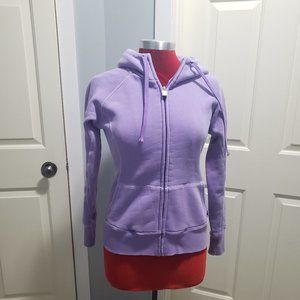 TNA Purple Zip Hoodie